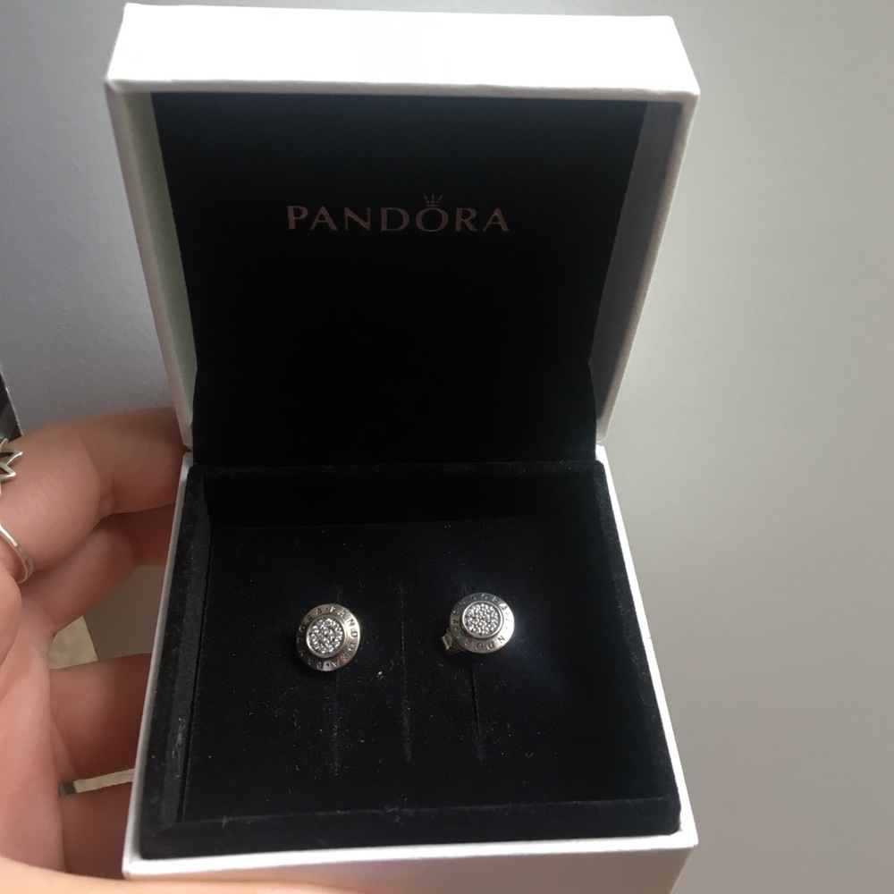 Pandora Signature Stud Earrings